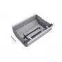 Kindermann zapustený ochranný kryt pre CablePort Standard Box - strieborný eloxovaný hliník