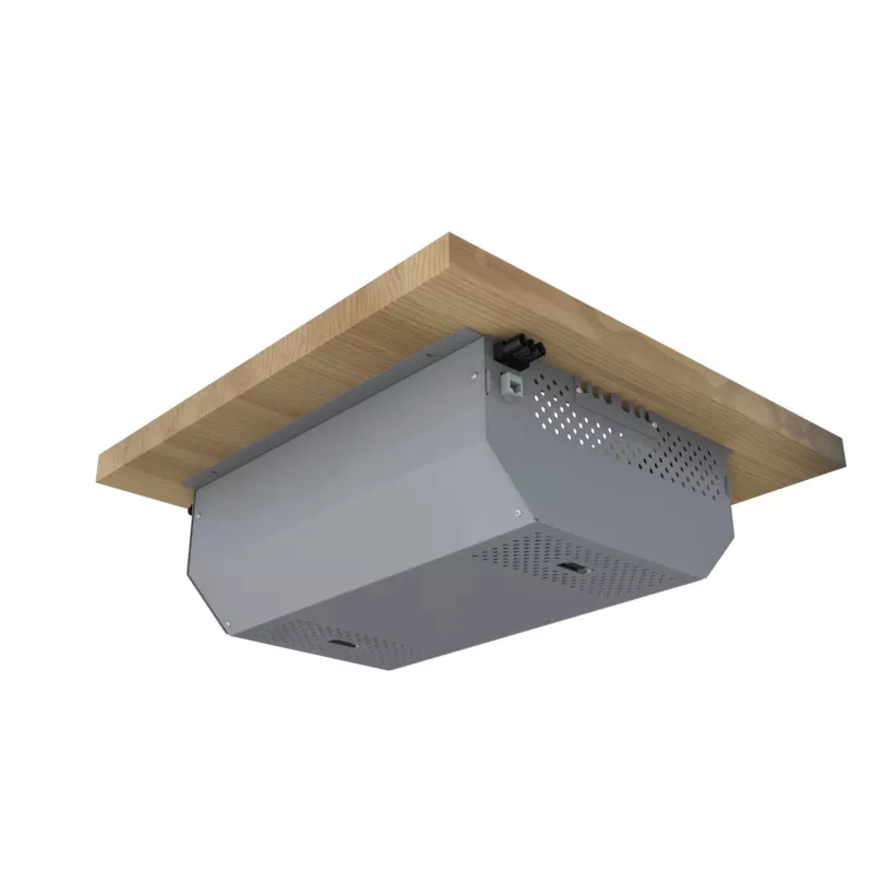 Kindermann zapustený ochranný kryt pre CablePort Standard Box - strieborný eloxovaný hliník