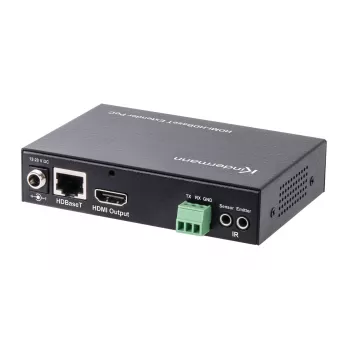 Kindermann HDMI-HDBT extender - rozšírenie videa, audia, infračerveného a sériového signálu