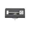 Kindermann CablePort desk 80 4-násobný stolový napájací modul, čierny