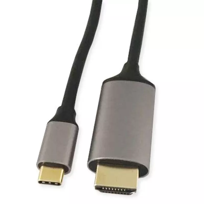 KINDERMANN USB-C na HDMI adaptérový kábel, 5 m, čierny (WLZ-4423 L=5m)