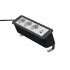 Kindermann CP Office Desk napájací modul 4-násobný 3x Schuko 1x USB-A (7550000223)