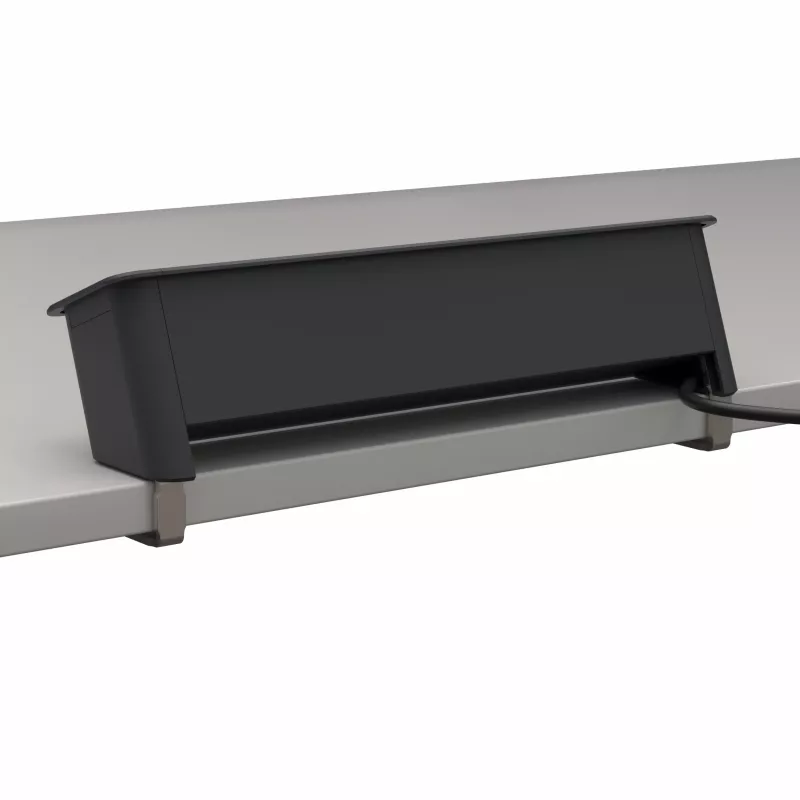 Kindermann CP Office Desk 6-násobný 5x Schuko 1x USB-C PD 60W predlžovací kábel so svorkou