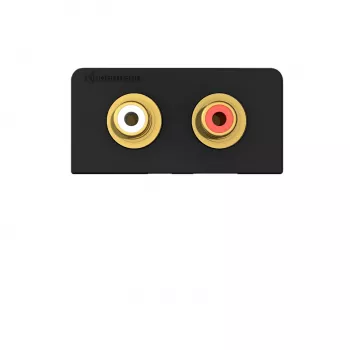 Kindermann audio pripojovací modul L/R antracitový KIN 7457000510