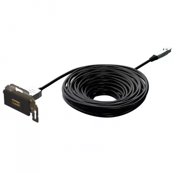 Kindermann Konnect Design HDMI AOC 15 m antracitový - kábel - digitálny/display/video - optické vlákno