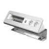 Kindermann CablePort desk² 6-násobný 2x USB nabíjanie stolový svorkový modul strieborná/čierna