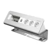 Kindermann CablePort desk 6-násobný 3x napájanie USB stolový upínací modul (7430001163)