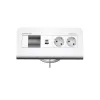 Kindermann CP desk 80 4-slotový 2x napájanie USB stolový prípojný panel