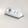 Kindermann CP desk 80 4-slotový 2x napájanie USB stolový prípojný panel