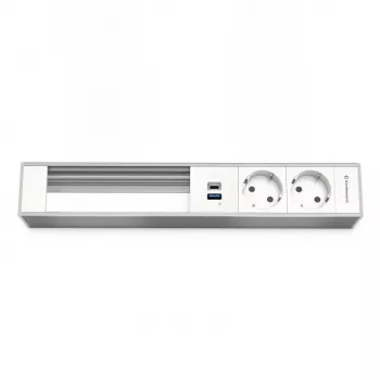 Kindermann 6-násobný nosič modulov s 2x napájaním a USB (7449001332)