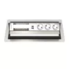 Kindermann CP Standard² VA 6-násobný 3x napájanie, 1x USB stolové pripojovacie pole