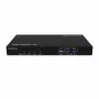 Kindermann KVM Switch 41C - 4-portový digitálny KVM switch s DVI-D, USB, audio, EDID emuláciou