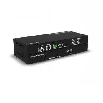 Kindermann HDMI-HDBT 2.0 Extender - prijímač - RS-232 - USB 2.0