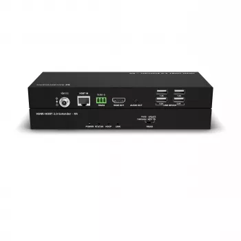 Kindermann HDMI-HDBT 2.0 Extender - prijímač - RS-232 - USB 2.0