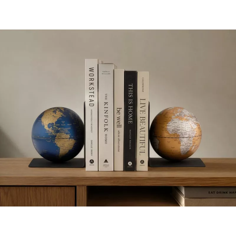 TROIKA sada glóbusov BOOKGLOBE (G1303-DBBR/BK)