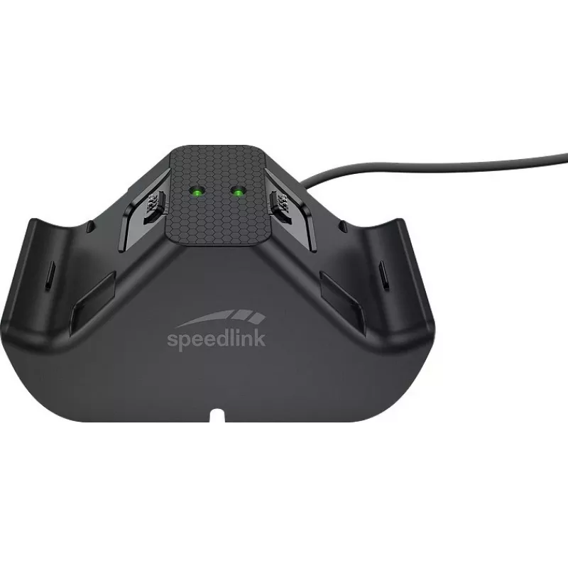 Speedlink JAZZ Nabíjací stojan USB pre ovládač, 1,5 m, Čierny (SL-260002-BK)