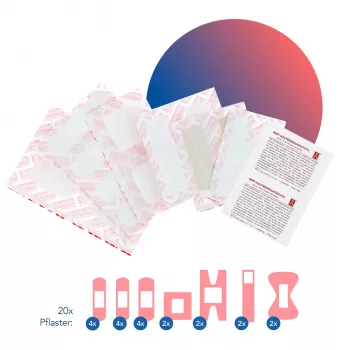 First Aid Only náplasti P-10025 kancelária/koníčky 20 ks/balenie