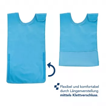 First Aid Only podbradník pre pacientov modrý individuálne nastaviteľný 1 ks