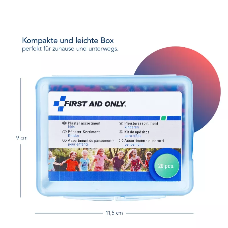 First Aid Only 20 náplastí detské P-10032 sortiment
