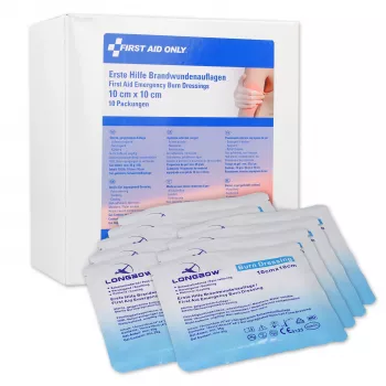 First Aid Only obväz na popáleniny P-91400 00 transparentný 10 ks