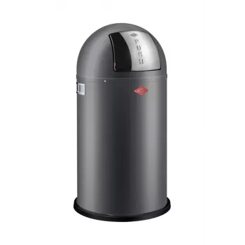 WESCO Pushboy 50L odpadkový kôš grafitová matná