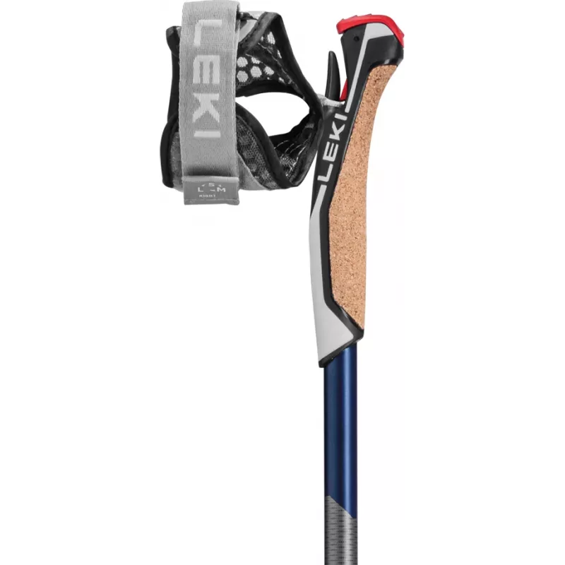 LEKI KIJE Nordic Walking Smart Flash modrá 100 cm palica s pevnou dĺžkou