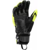 LEKI WCR Venom SL 3D lyžiarske pretekárske rukavice čierna/žltá 9.5