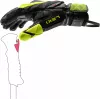 LEKI WCR Venom SL 3D lyžiarske pretekárske rukavice čierna/žltá veľkosť 10.0 (XL)