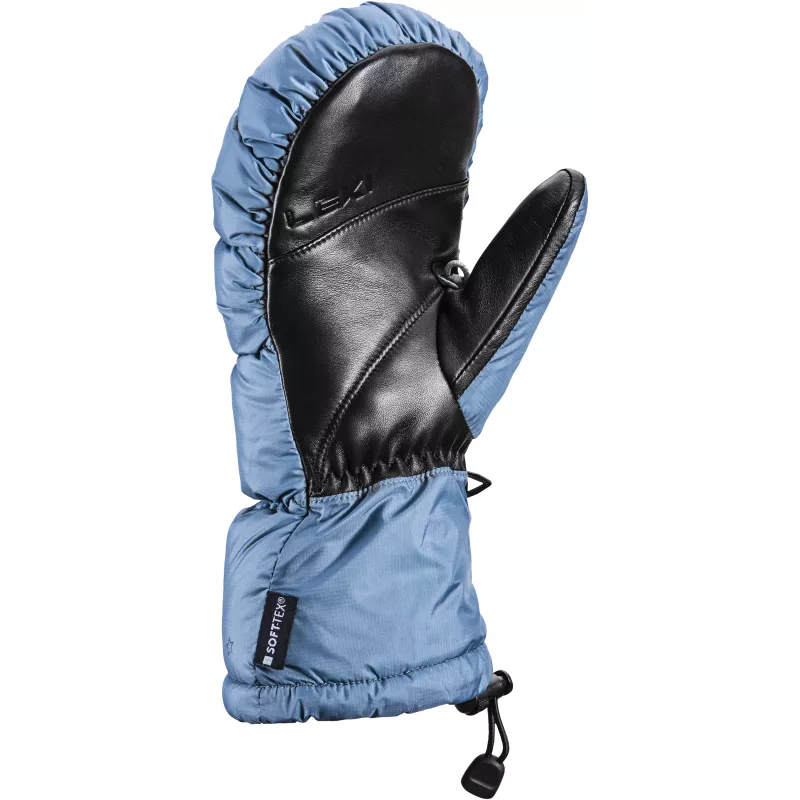 LEKI Glace 3D Women palčiaky lyžiarske dámske Blue veľkosť 7.5