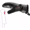 LEKI Lantana 3D GTX dámske rukavice čierne 6.5
