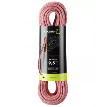 Edelrid Eagle Lite 9,5 mm 70 m horolezecké lano - červené