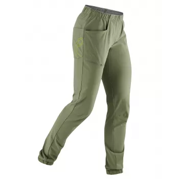 EDELRID dámske lezecké nohavice Radar Pants II Algae Green