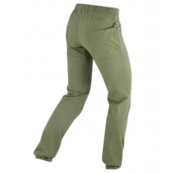 EDELRID dámske lezecké nohavice Radar Pants II Algae Green