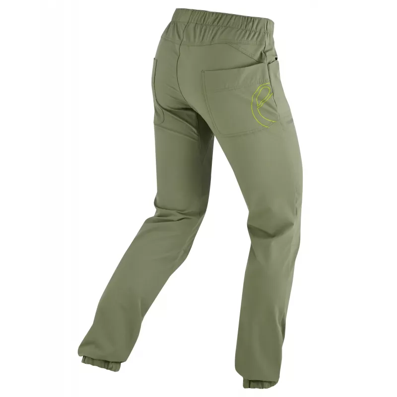 EDELRID dámske lezecké nohavice Radar Pants II Algae Green