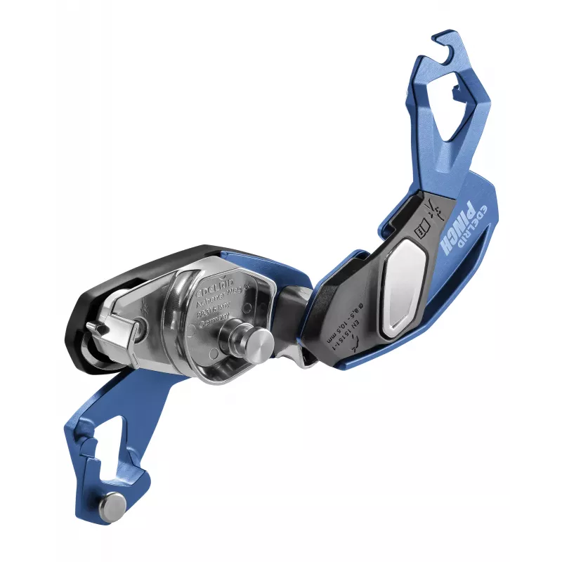 EDELRID Pinch istiace zariadenie s podporou brzdenia - Blue Night
