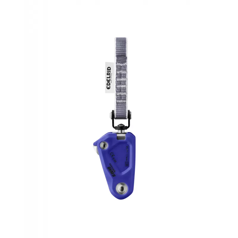 Edelrid Ohm II zariadenie na asistované brzdenie - modré