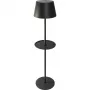 Sompex GARCON Antracitová stolová lampa na batérie pre exteriér