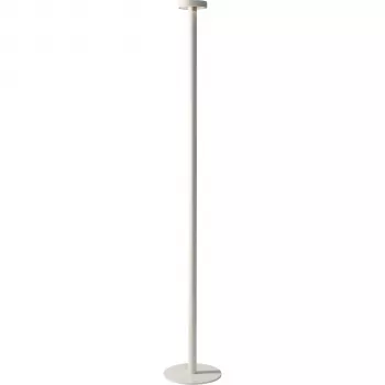 Sompex BORO White vonkajšia stojacia lampa na batérie