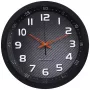 Technoline WT 8972 Nástenné hodiny - quartz - analógové - biely ciferník - čierny rám - 25,5 cm