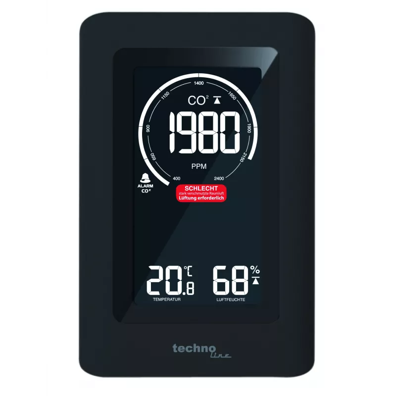 TECHNO LINE WL1030 Meteorologická stanica Monitor kvality ovzdušia CO2 teplota vlhkosť