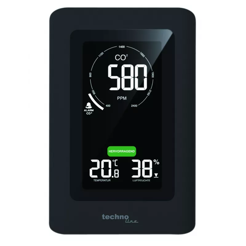 TECHNO LINE WL1030 Meteorologická stanica Monitor kvality ovzdušia CO2 teplota vlhkosť