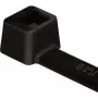 HellermannTyton T80L-W-BK-C1 káblová pásková, T-séria, s vnútorným ozubením, 390 mm x 4,7 mm, čierna, balenie 100 ks