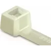HellermannTyton T80I-PA66-NA-C1 transparentné káblové páskové, 300 x 4,7 mm, 100 ks