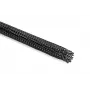 HellermannTyton Helagaine HEGPX40 opletená hadica, menovitý priemer 40mm, polyester (PET), čierna, 50m