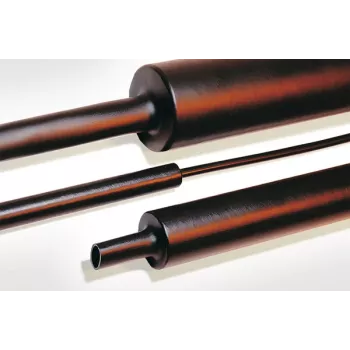 HellermannTyton MA47 zmršťovacia bužírka 4:1 12 mm na 3 mm čierna 1 m 120 ks