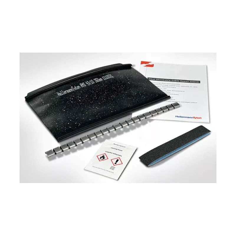 HellermannTyton 450-20001 zmršťovacia bužírka - čierna - 50 cm - 43 mm - 10 mm - 1 kus