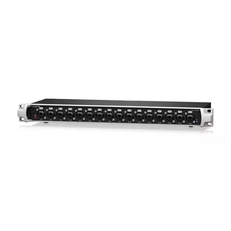 Midas DN4816-I StageConnect modul so 16 analógovými vstupmi a duálnymi Ultranet výstupmi