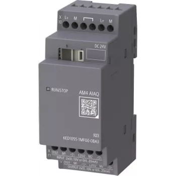 Siemens LOGO! AM4 6ED1055-1MF00-0BA3 analógový rozširujúci modul 2AI/2AQ 24V DC
