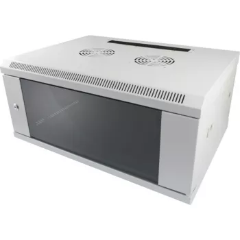ALLNET ALL-SMC6427GREY 19 palcové 2U rackové puzdro pre media converter, 16 slotov, sivé