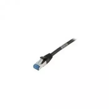 SYNERGY21 Patch kábel RJ45 - CAT6A 500MHz - 10m - čierny - S-STP (S/FTP) - AWG27 - LSZH